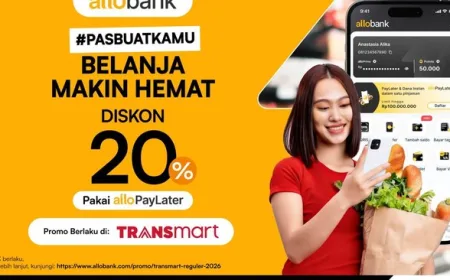 Allo Paylater Transmart: Diskon 20% Belanja Dulu Bayar Nanti, Hemat di Tengah Inflasi
