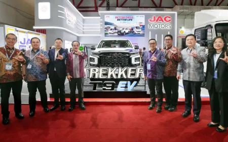 JAC Motors Perkuat Pasar dengan Indomobil Tampilkan EV Lokal di GIICOMVEC 2026