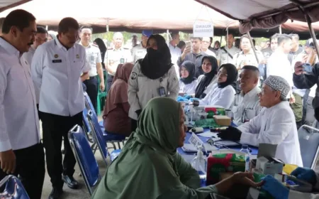 Lapas Cibinong Gelar Bantuan Sosial dan Pemeriksaan Kesehatan Gratis untuk 5.000 Warga
