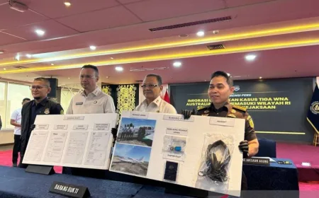 Imigrasi Limpahkan Proses Hukum 3 WNA Australia ke Kejagung Terkait Ilegal Entry