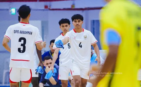Adu Ranking FIFA Timnas Futsal Indonesia vs Vietnam Jelang Semifinal Piala AFF 2026