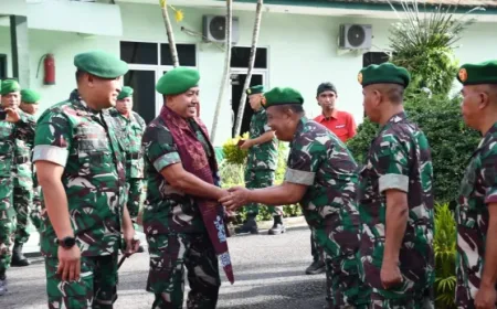 Kunker Danrem 044/Gapo di Muara Enim: Pesan Tegas dan Kepedulian Sosial Jadi Sorotan