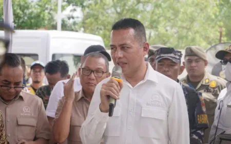 DPR RI Tinjau Pembangunan Tanggul Rob di Belawan, Ijeck Tekankan Rencana Kerja Konkrit