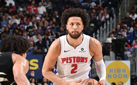 Cade Cunningham Ikhlas Tak Dapat Penghargaan Karena Tak Capai 65 Gim NBA