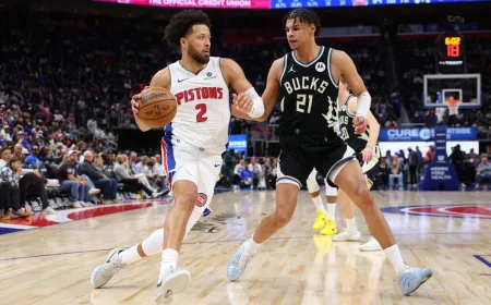 Cade Cunningham Cetak Dobel-Dobel Usai Pulih dari Paru-paru Kolaps