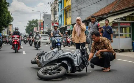 Kecelakaan Maut 2 Motor Adu Banteng di Jember: 2 Tewas, 1 Kritis
