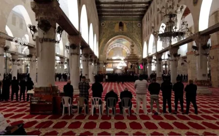 Kompleks Al Aqsa Dibuka Lagi Setelah 40 Hari Ditutup Israel, Ribuan Warga Berbondong