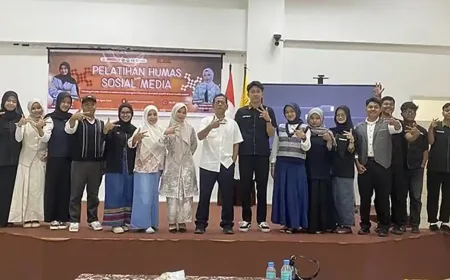 Pelatihan Humas dan Media Sosial HIMAKO Unimal Tingkatkan Inovasi Praktisi PR
