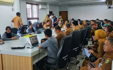 Sinergi Kemenkum Sumsel dan Kesbangpol Perkuat Verifikasi Dokumen Partai Politik