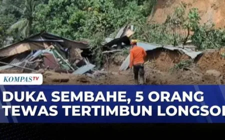 Longsor di Sibolangit Tewaskan 5 Orang, Tangis Keluarga Pecah di Desa Sembahe