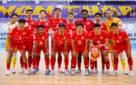 Link Live Streaming Timnas Futsal Indonesia vs Vietnam Semifinal Piala AFF 2026