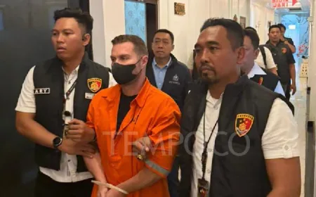 Bos Kriminal Steven Lyons Dideportasi dari Bali ke Belanda, Polisi Kawal Ketat