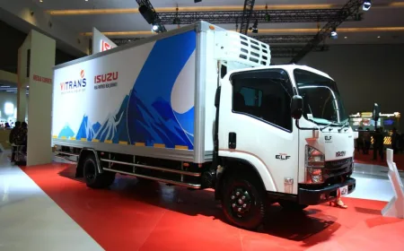 Isuzu ELF Refrigerator Meluncur di GIICOMVEC 2026 dengan Kapasitas Terbesar di Kelasnya