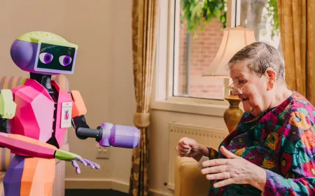 Abi, Robot AI Pendamping Revolusioner untuk Perawatan Lansia di Amerika