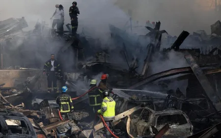 Israel Bombardir Kota Lebanon, Hizbullah Balas Roket ke Haifa dalam Ketegangan Terbaru