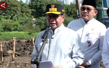 Pengerukan Kanal Banjir Barat Jadi Fokus Utama Pengendalian Banjir Jakarta 2026