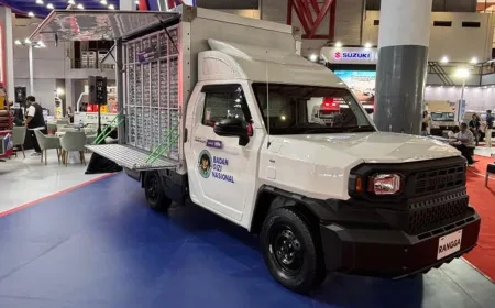 Mobil MBG Terbaru yang Tampil di GIICOMVEC 2026 untuk Distribusi Makanan Bergizi