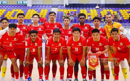 Hasil Babak Pertama Timnas Futsal Indonesia vs Vietnam: Garuda Unggul 2-0 di Semifinal AFF 2026