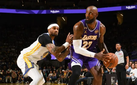 Menang Atas Warriors, Lakers Kunci Posisi dan Jaga Jarak dari Rockets