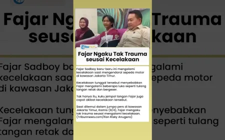 Fajar Sadboy Ungkap Alasan Tak Trauma Meski Alami Kecelakaan hingga Tulang Geser