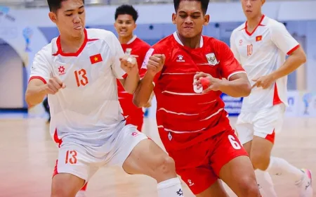 Timnas Futsal Indonesia Lolos Final Piala AFF Futsal 2026 Usai Kalahkan Vietnam 3-2