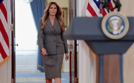 Melania Trump Bantah Keterkaitan dengan Jeffrey Epstein dan Minta Kongres Gelar Rapat Terbuka