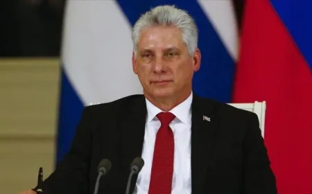 Presiden Kuba Miguel Diaz-Canel Tegas Tolak Mundur Meski Ditekan AS