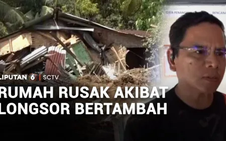 Kerusakan Rumah Akibat Longsor di Deli Serdang Meningkat Jadi 11 Unit