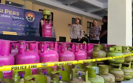 Kepala Sekolah SMK di Brebes Terlibat Pengoplosan Gas LPG Subsidi, Rugi Negara Ratusan Juta