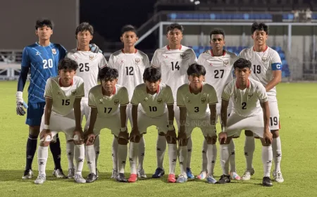 Jadwal Timnas Indonesia U-17 vs Vietnam U-17 Malam Ini di Piala AFF U-17 2026