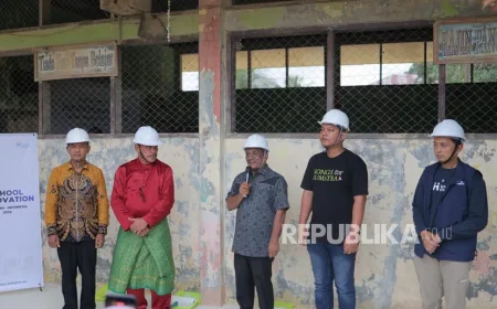 Pemda Aceh Tamiang Kolaborasi dengan Lembaga Kemanusiaan Renovasi Sekolah Terdampak Banjir