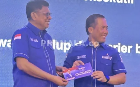 Eks Wali Kota Bontang Basri Rase Resmi Gabung Partai Demokrat di 2026