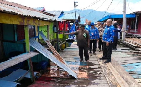 Gubernur Papua Siapkan Langkah Cepat Tangani Banjir di Kampung Yoboi Sentani