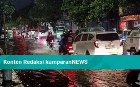 Banjir di Jalan Ahmad Yani Bandung: Lalu Lintas Tersendat dan Waspada Genangan