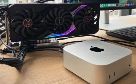 eGPU Resmi Ubah Mac Mini Jadi Mesin AI Canggih, Ini Cara Pakainya