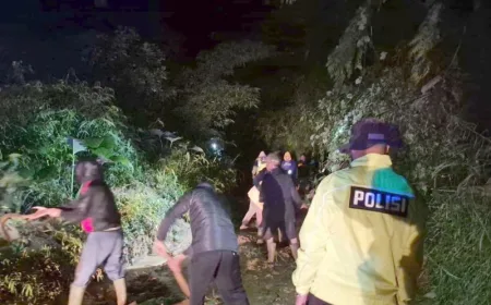 4 Titik Longsor di Jalur Banjarwangi-Singajaya Garut Segera Dibersihkan