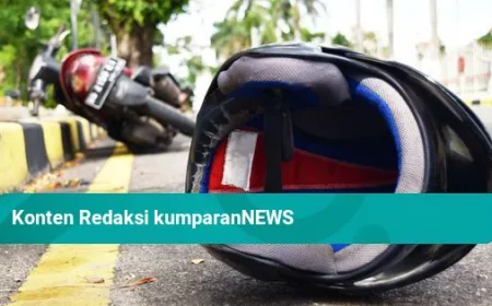 Motor Tabrak Pembatas Jalan dan Terjun ke Sungai di Banyumas, 1 Orang Hilang