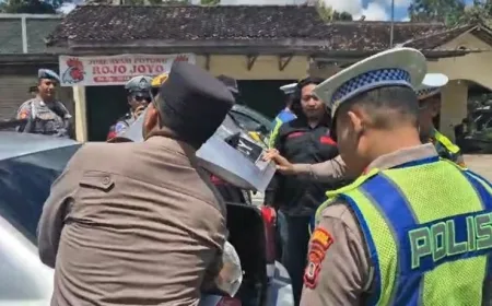 Pengamanan Ketat Syawalan Gunungkidul: Polisi Sita Miras dan Tindak Knalpot Brong