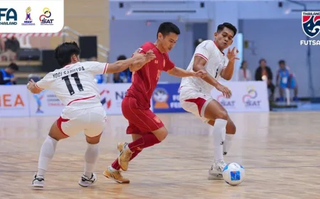 Hasil Timnas Futsal Indonesia vs Thailand: Garuda Tertinggal 1-2 di Final AFF 2026