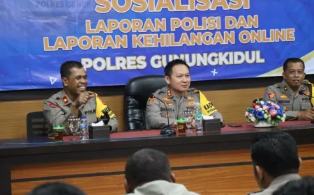 Polres Gunungkidul Terapkan Pendekatan Persuasif untuk Tangani Kenakalan Remaja