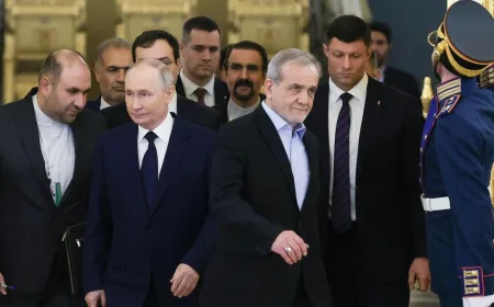 Presiden Iran Telepon Putin Usai Negosiasi Damai dengan AS Mandek di Timur Tengah