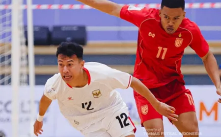 Thailand Perpanjang Rekor Dominasi atas Timnas Futsal Indonesia di Final Piala AFF 2026