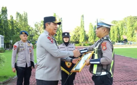 Personil Polres Maros Raih Penghargaan Kapolda Sulsel Usai Gagalkan Aksi Kriminal