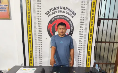 Polres Simalungun Bongkar Jaringan Sabu, Sita 15,94 Gram dan Tangkap 2 Pengedar