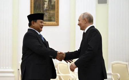 Putin Senang Dapat Ucapan Selamat Paskah dari Presiden Prabowo di Kremlin