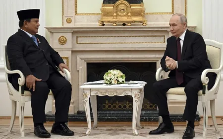 Putin Siap Perkuat Kerja Sama Energi dan Militer dengan Indonesia