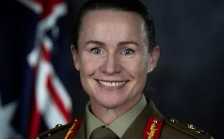 Australia Tunjuk Perempuan Jadi Kepala Staf AD Pertama Kali dalam 125 Tahun