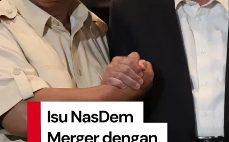 Waketum NasDem Saan Mustopa Klarifikasi Isu Fusi dengan Gerindra