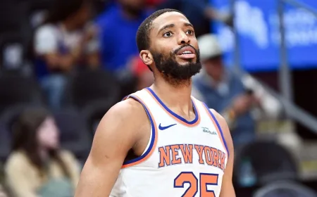 Mikal Bridges Perpanjang Rekor Main 82 Gim dengan Waktu Tampil 23 Detik