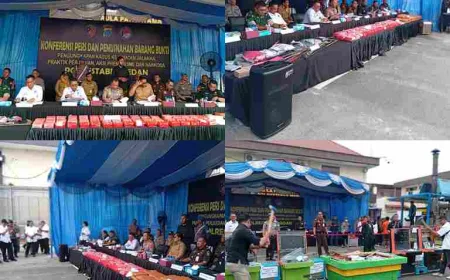 Polrestabes Medan Musnahkan 102 Kg Narkoba dan Tangkap 3 Kurir Jaringan Lintas Daerah